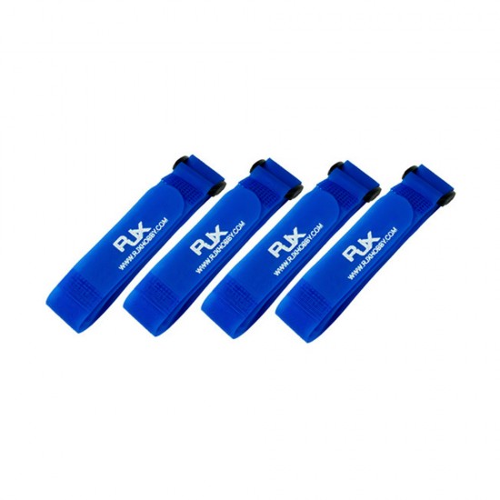 Batarya Sabitleyici Velcro Kayış 400X20mm X 4 Adet Mavi
