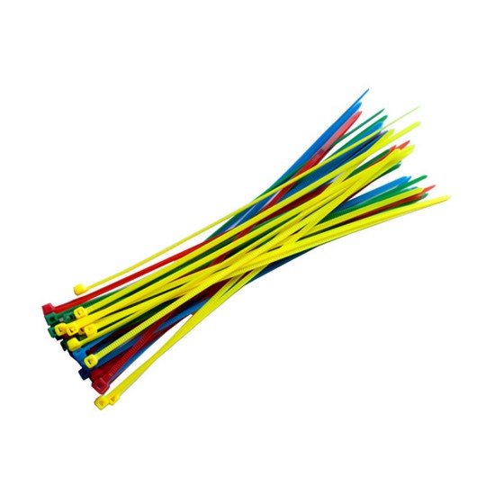 Kablo Kelepçesi (3X150mm X 40pcs - Çoklu Renk)